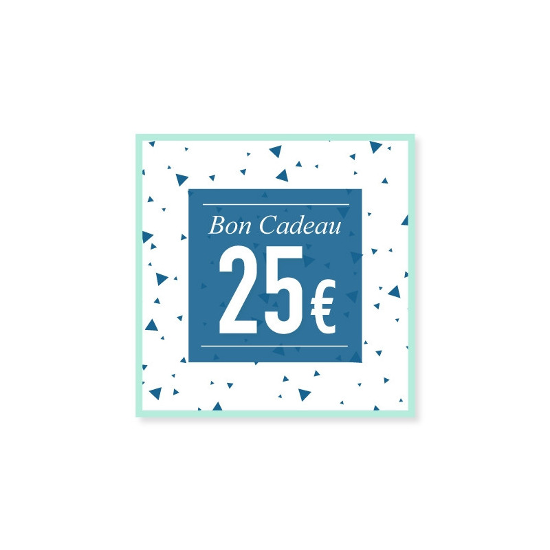 Bon cadeau 25 euros - FDTC Bon Cadeau