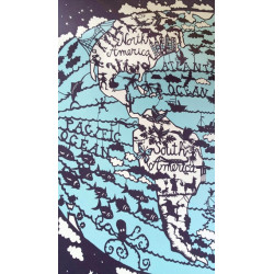 Affiche World Map - Famille Summerbelle