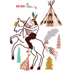 Sticker Indien - Mimi Lou