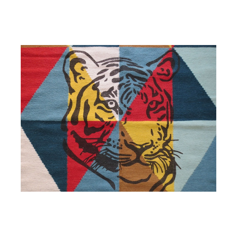 Tapis Arlequin Tigre 100x150 - Varanassi