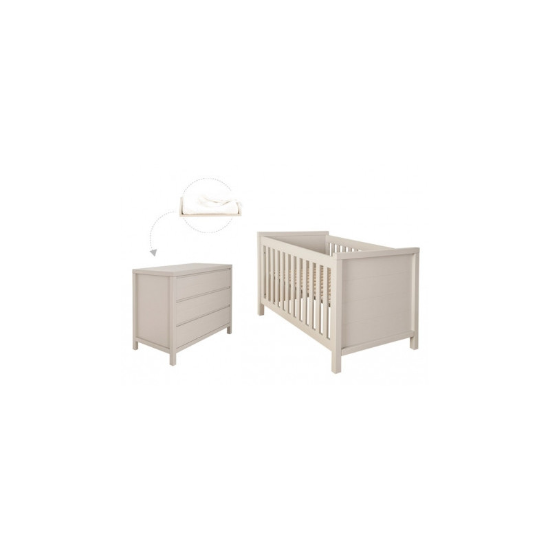 Mini Chambre bébé Stripes 60x120  - Quax