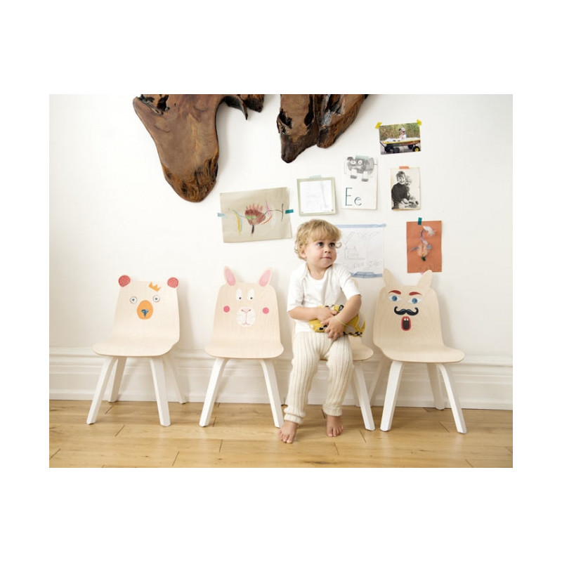 Stickers pour Table Play, Chaise Ours et lapin,  - Oeuf NYC