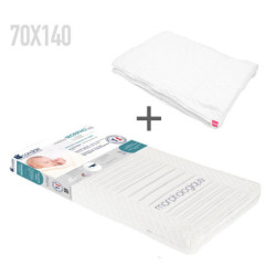 Pack Literie Morpho 140 (Matelas + Couette) - Candide