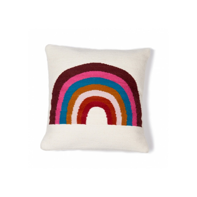 Coussin Rainbow Wool - Oeuf NYC