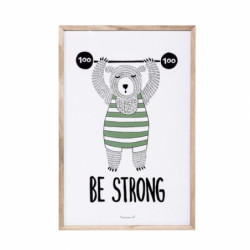 Tableau Be Strong - Bloomingville