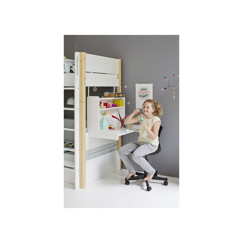 Bureau Click-on pour lit mezzanine XL White - Flexa