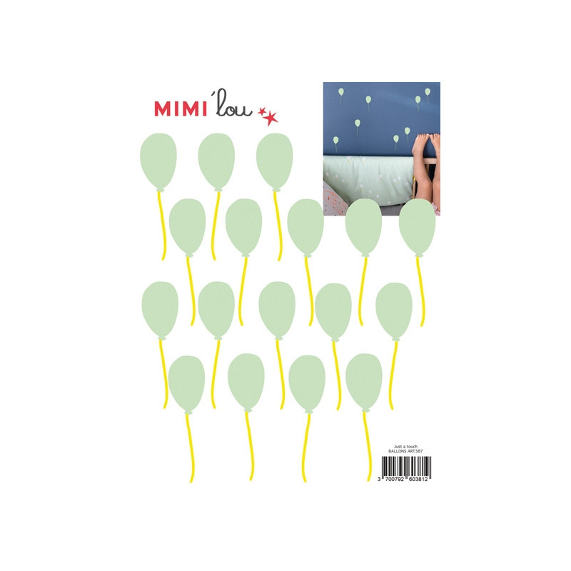 Sticker Just a touch - Ballons - Mimi Lou