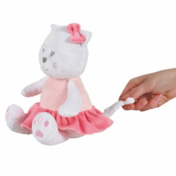 Peluche musicale chaton Mademoiselle - Candide