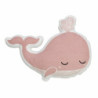 Coussin Pink Whale - Bloomingville