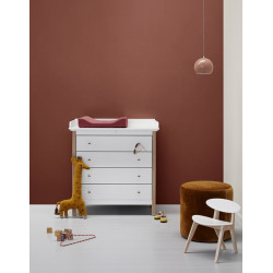 Commode Wood+plan à langer - Oliver Furniture