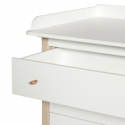 Commode Wood+plan à langer - Oliver Furniture