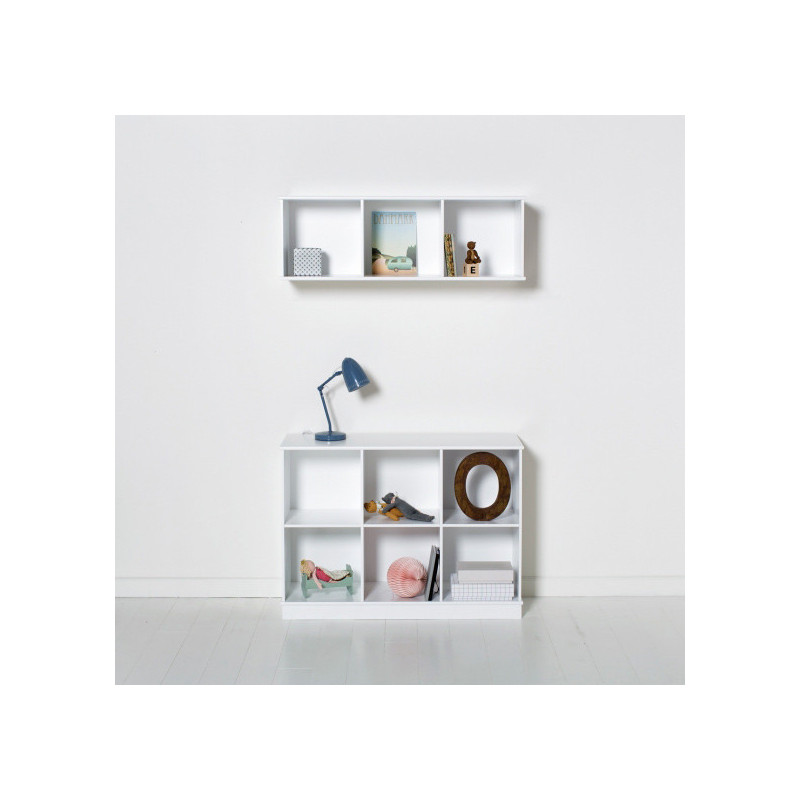 Bilbliothèque Horizontale Wood 3x2 - Oliver Furniture