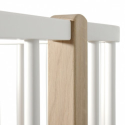 Lit mezzanine mi-hauteur évolutif Wood + ech côté - Oliver Furniture