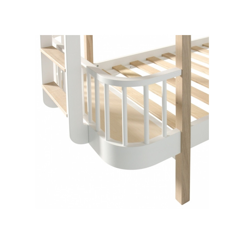 Lit Superposé évolutif Wood échelle de côté - Oliver Furniture
