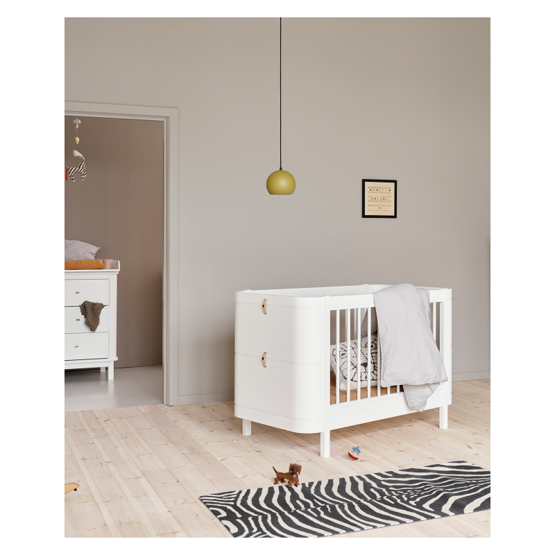 Lit Bébé évolutif Wood 70x140 - Oliver Furniture