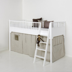 Lit Mezzanine mi-hauteur évolutif Seaside - Oliver Furniture
