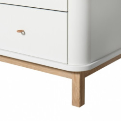 Commode Wood 6 tiroirs - Oliver Furniture