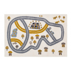 Tapis Race Track 100x150 - Art for kids by AFKliving