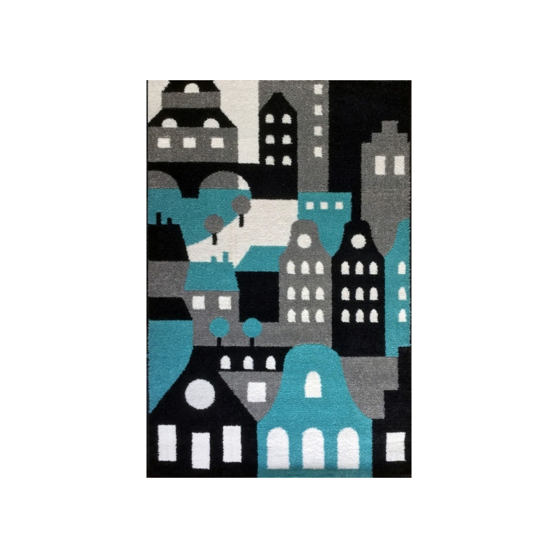 Tapis Amsterdam 135X190 - Art for kids by AFKliving