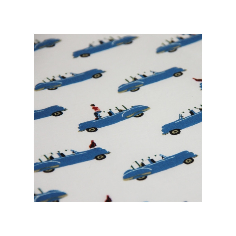 Housse de Couette 150x200 Blue Cars - Le Petit Lucas du Tertre