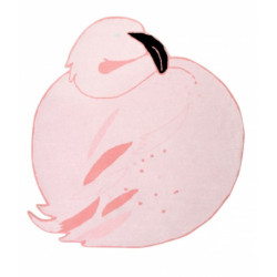 Tapis Lola The Flamingo 150x160 - Lorena Canals