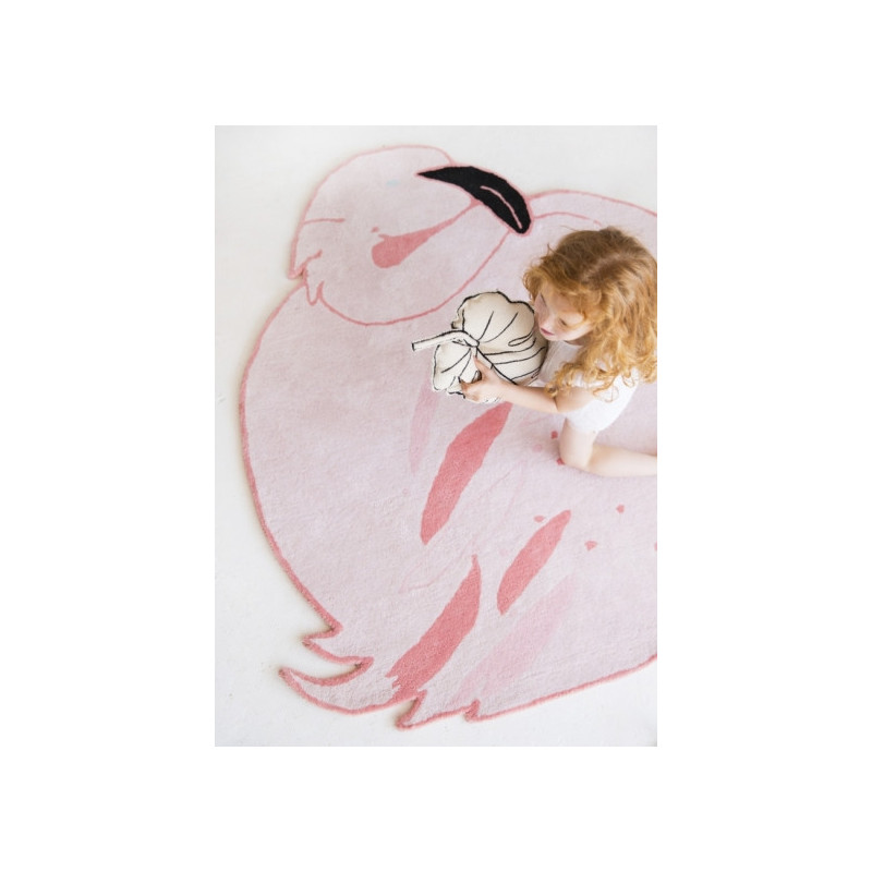 Tapis Lola The Flamingo 150x160 - Lorena Canals