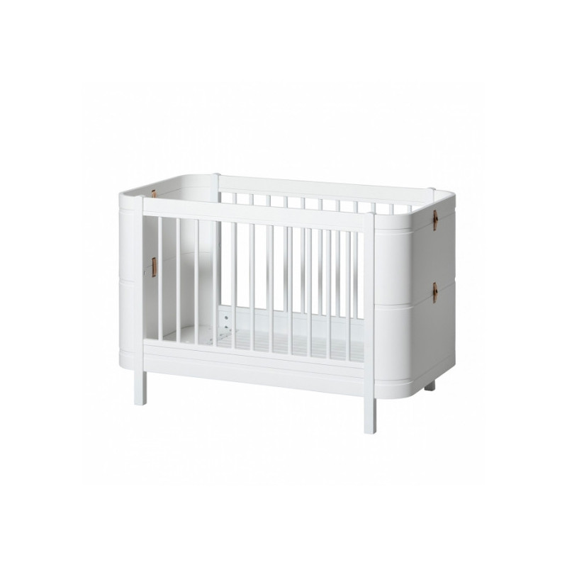 Lit bébé évolutif Wood Mini + avec kit junior - Oliver Furniture