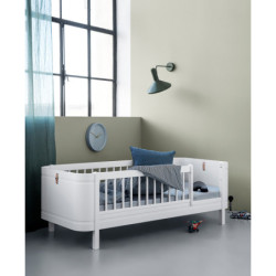 Lit bébé évolutif Wood Mini + avec kit junior - Oliver Furniture