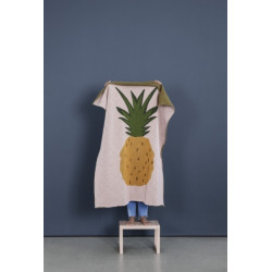 Plaid 80x100 Fruiticana Pineapple - Ferm Living
