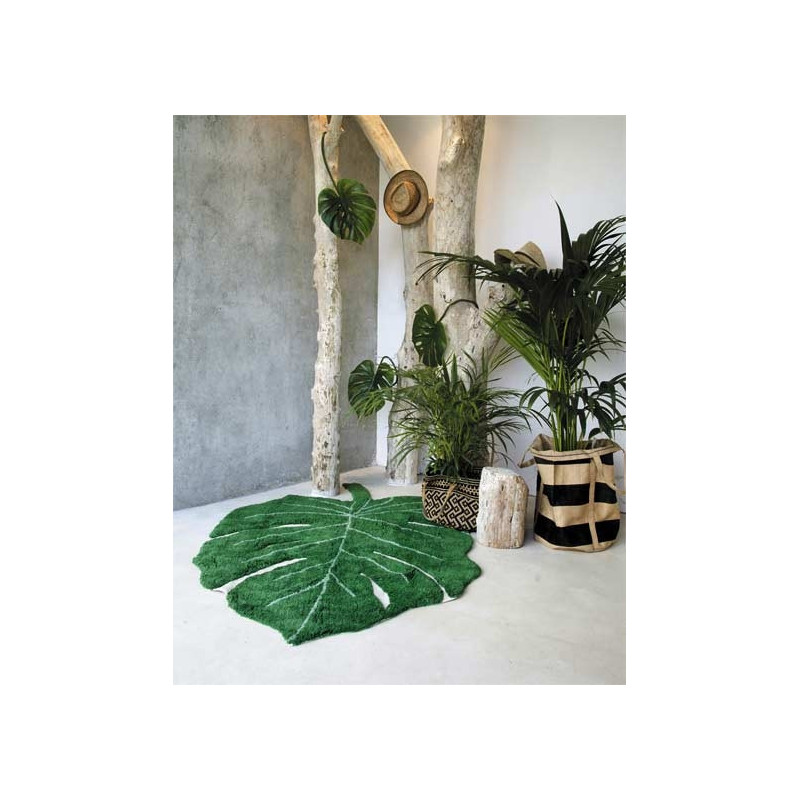 Tapis Lavable Monstera Leaf 120x180 - Lorena Canals