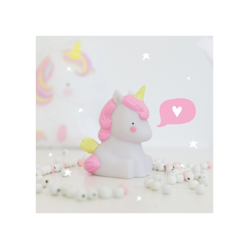 Petite veilleuse Licorne Unicorn - A Little Lovely Company