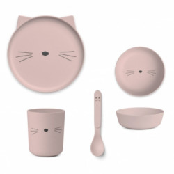 Set de vaisselle Chat Mr Cat - Liewood