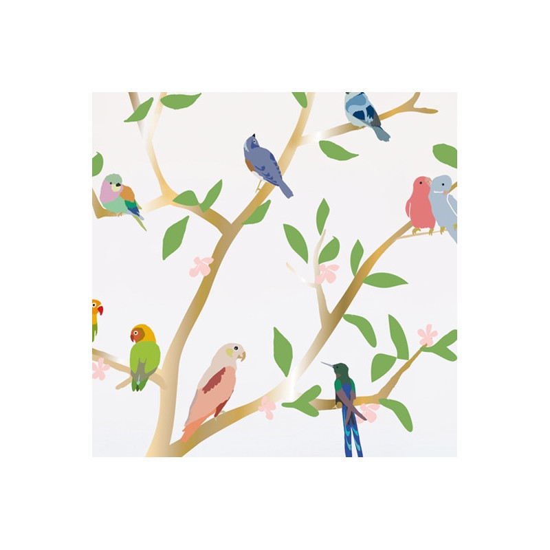 Sticker Oiseaux With the Birds - Mimi Lou