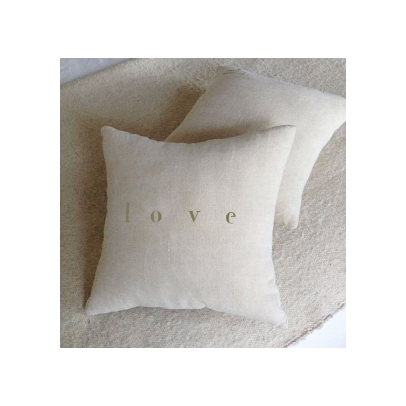 Coussin Love 35x35 - Florence Bouvier