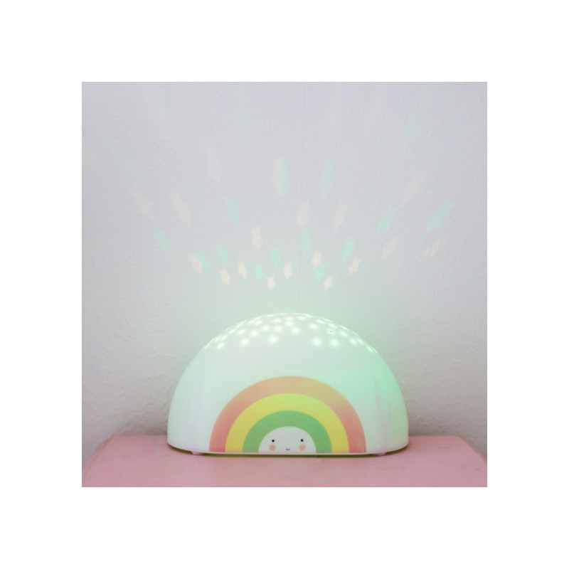 Veilleuse Projection lumineuse Arc-en-ciel - A Little Lovely Company