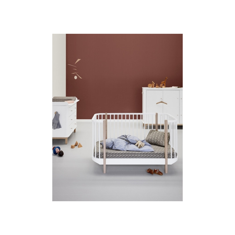 Mini Chambre bébé Wood évolutive - Oliver Furniture