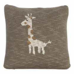 Coussin tricoté Girafe - Quax