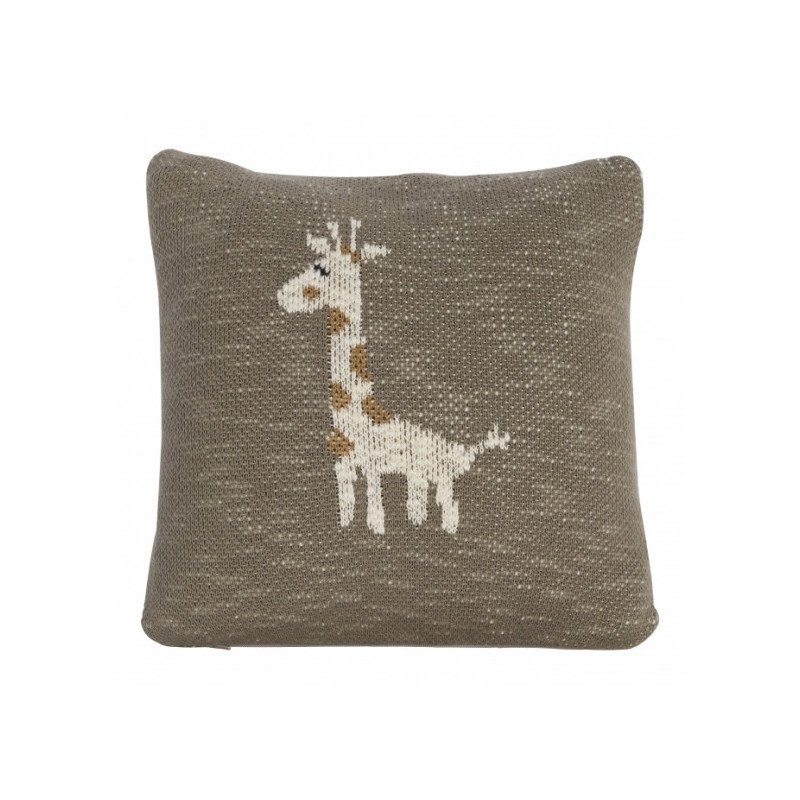 Coussin tricoté Girafe - Quax