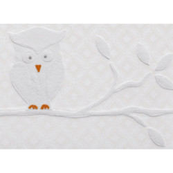 Parure de lit 120x150 Chouette Little Owl - Taftan