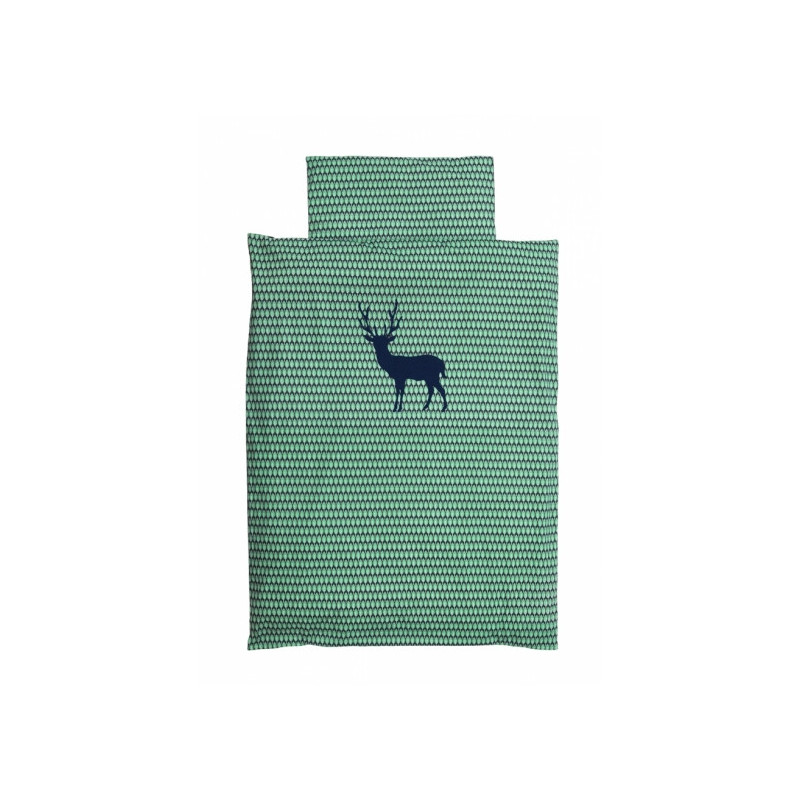 Parure de lit 120x150 Blue Deer - Taftan