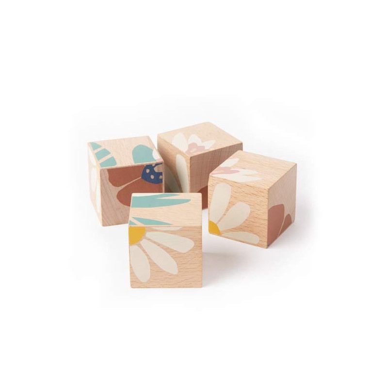 Cubes en bois Plants - Nobodinoz