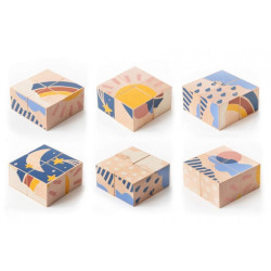 Cubes en bois Weather - Nobodinoz