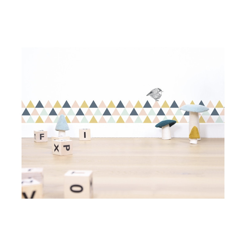 Planche de stickers Triangles - Lilipinso