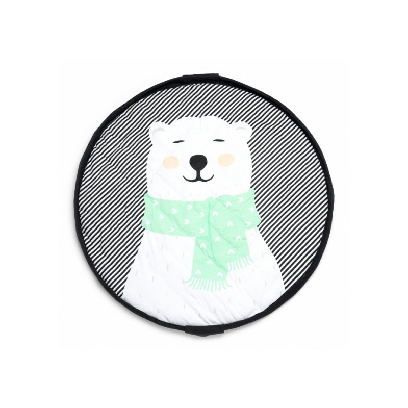 Sac tapis de jeu 3 en 1 Ours polaire Polar bear - Play&go