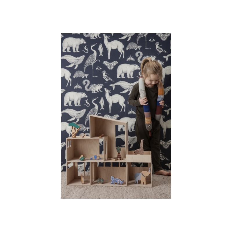 Papier peint Animals - Katie Scott - Ferm Living