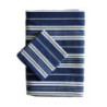 Parure de lit 140x200 Large Blue Stripes - Le Petit Lucas du Tertre