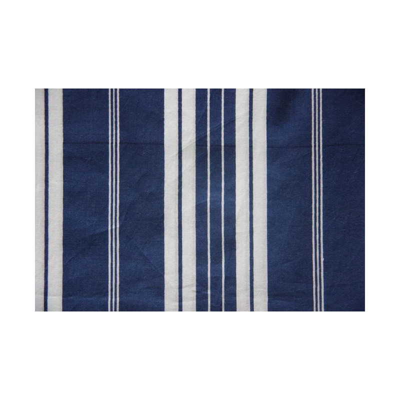 Parure de lit 140x200 Large Blue Stripes - Le Petit Lucas du Tertre