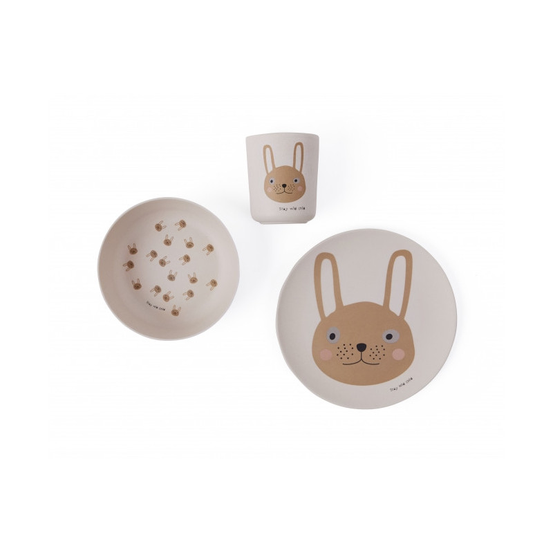 Set de vaisselle Lapin Rabbit - Oyoy