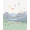 Fresque de Papier peint Mountains - Mimi Lou