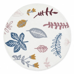 Tapis rond Pressed Leaves - CamCam